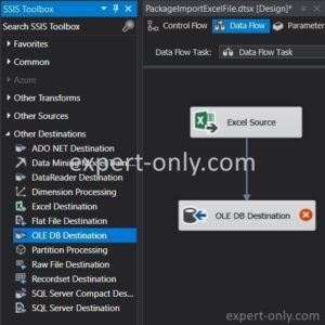 Import an Excel file into a SQL table with SSIS - MS BI