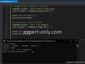 Python Strings - Code examples - Python tutorials