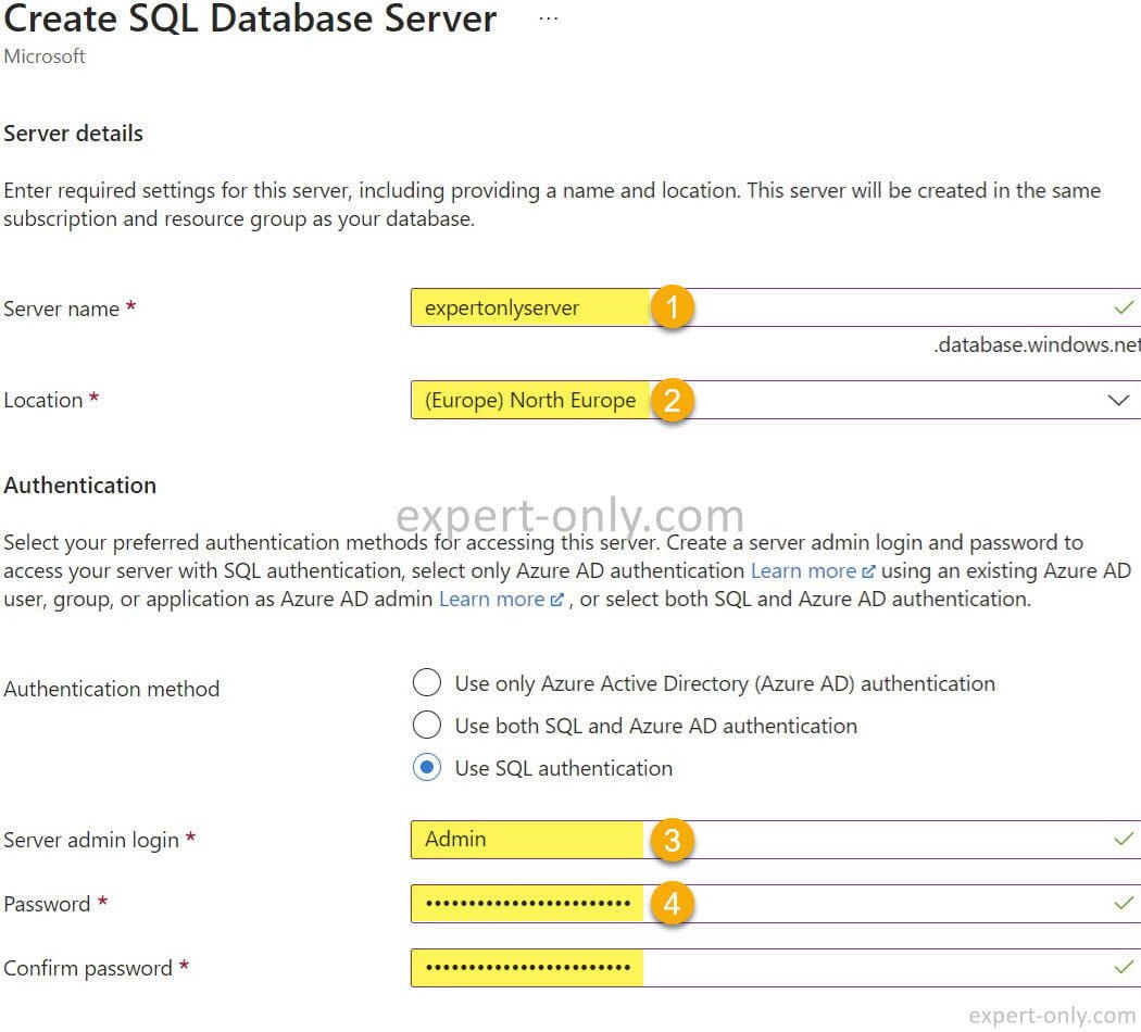 How to provision a new Azure SQL database ? Azure Cloud
